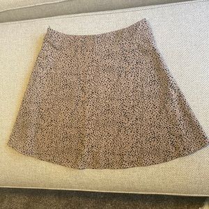 0XL Brown Dalmatian Skirt
